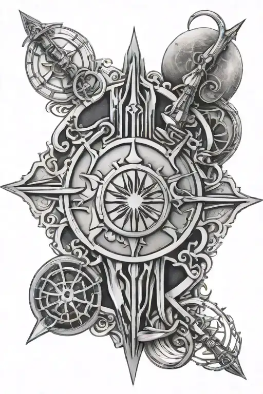 Star Wars Jedi Order Symbol With Jedi Knights