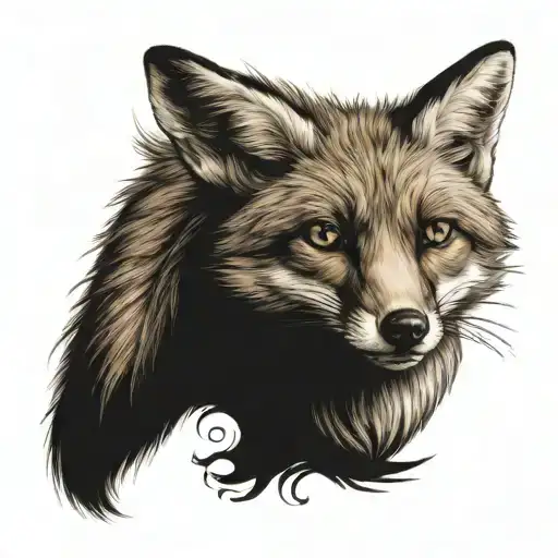 Fox With A Long Tail