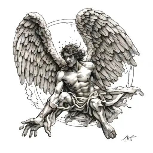 Angel Falling Icarus