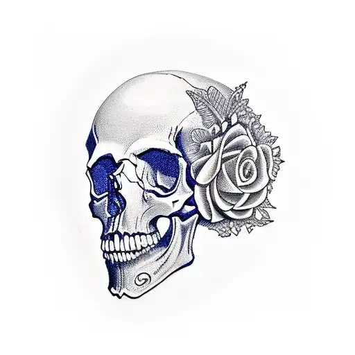 Skull And Black Work