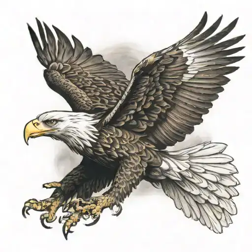Eagle Flying