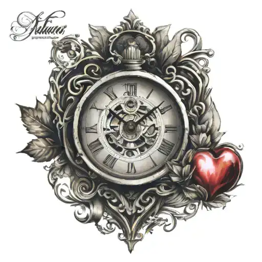 Heart Shaped Clock