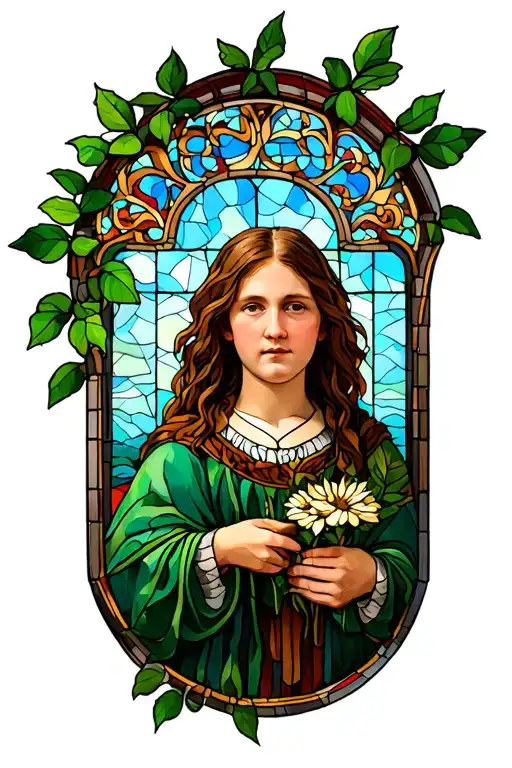 The Shire Stained Glass Window