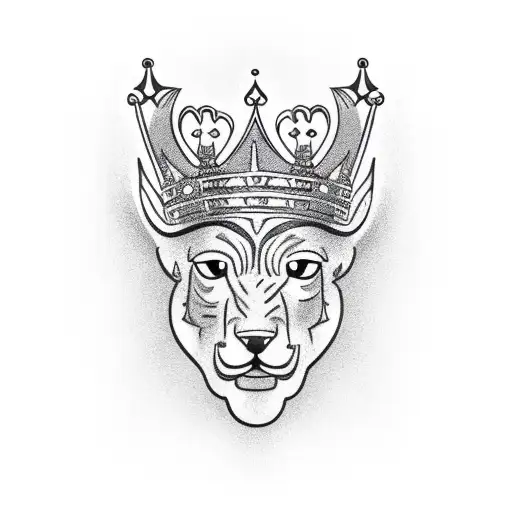 Queen's Crown And Queens Card Below Neck Tatoo