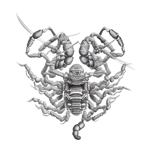 Japon Avec Un Scorpion