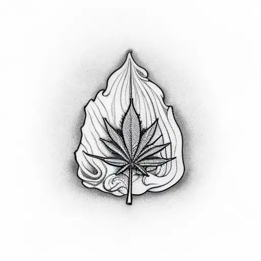 Cannabis With Dagger