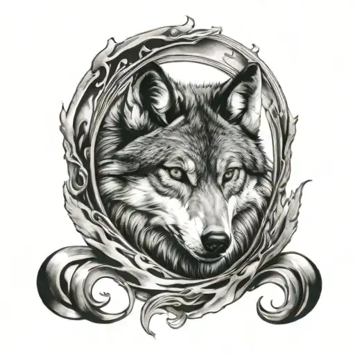 Infinity With A Wolf