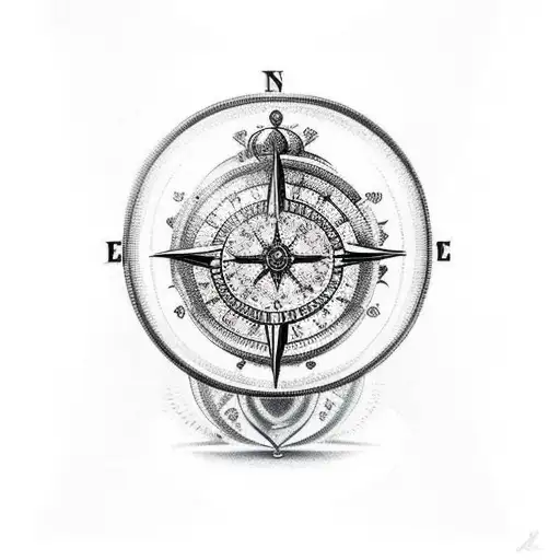 Hourglass Anda Compass