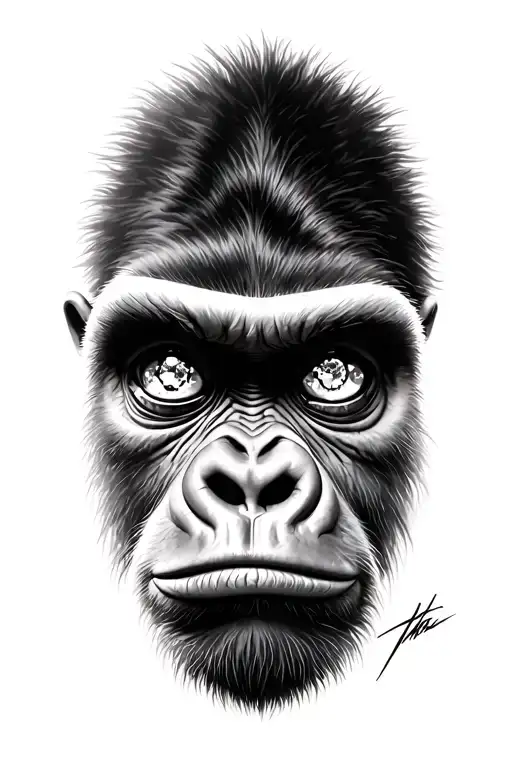 Gorillaz Rinestone Eyes