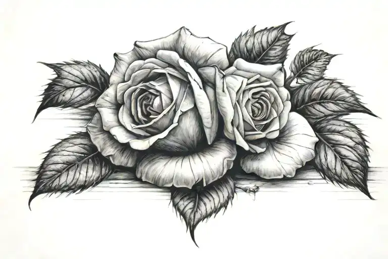 Rose In The Sidewalk