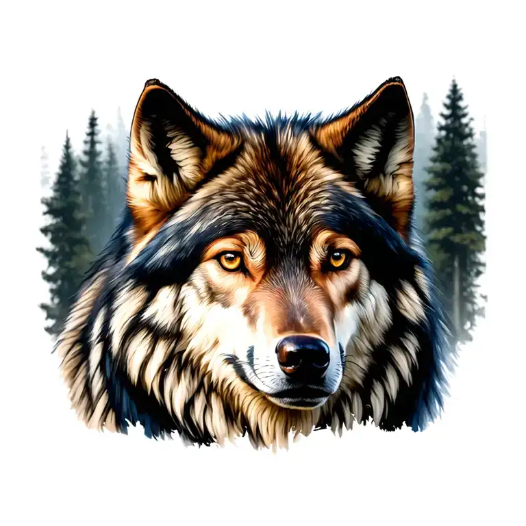 Wolf Looking Forward