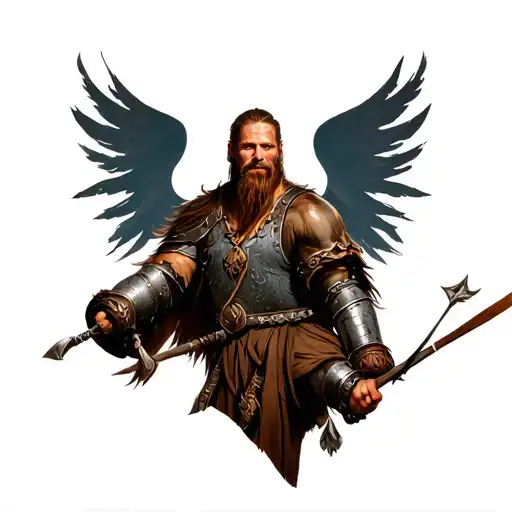 Viking Warrior Riding