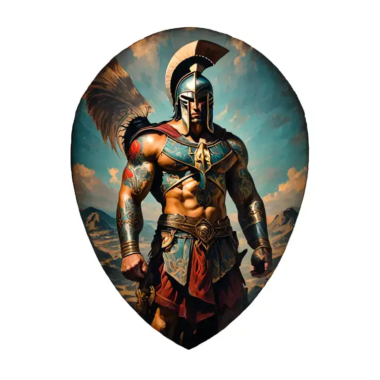 Realism A Spartan Standing