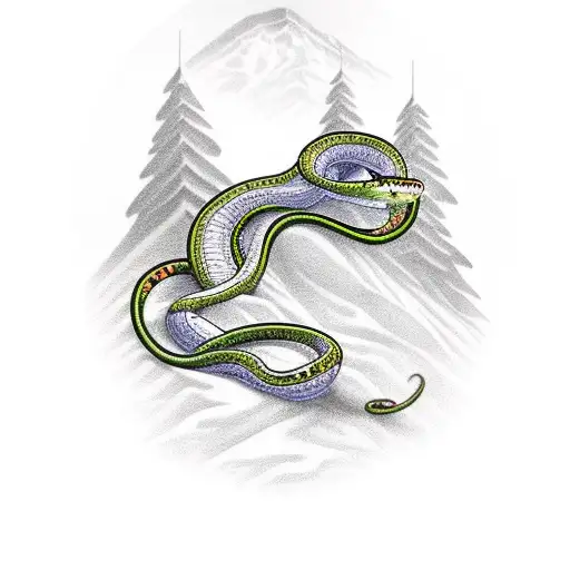 Snake Roller Coaster Going Down The Hill With A Hourglass In The Background