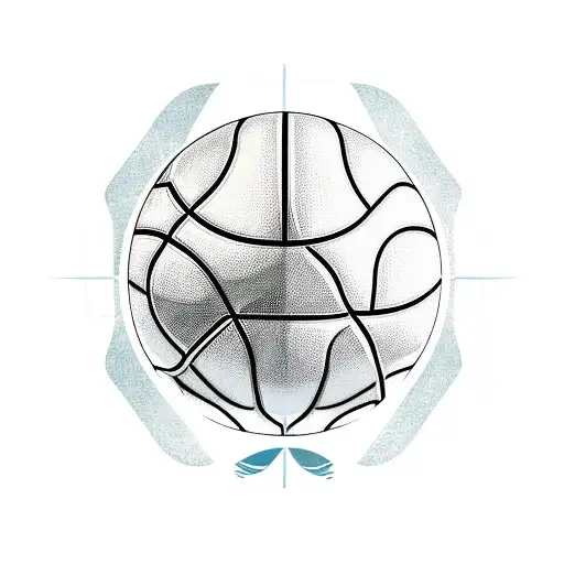 A Basketball Being A Earth Globe