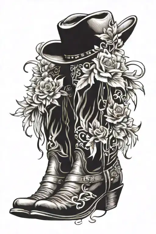 Whimsical Cowboy Boots