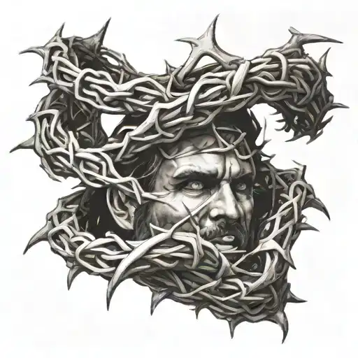 Crown Of Thorns Wrapped