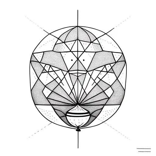 Abstract Hotair Balloon