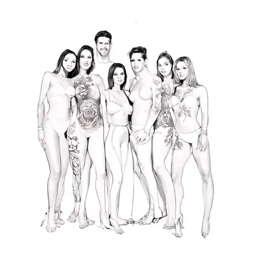 A Group Of People Posing For A Picture