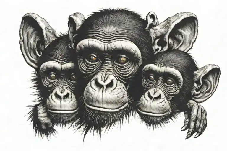See No Evil Speak No Evil Hear No Evil Not Monkeys