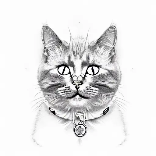 Cat With Human Man Body Drink Whiskey