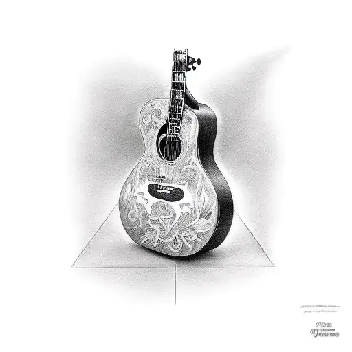 Guitar With Piano Inside