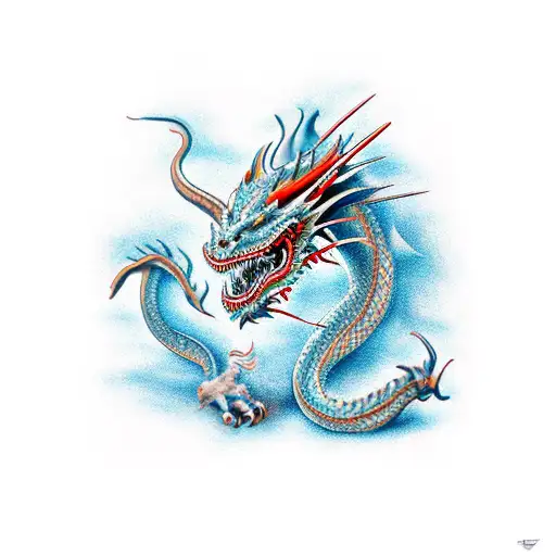 Dragon With Guns