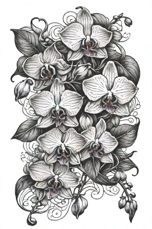 Orchid Vine Wrapping