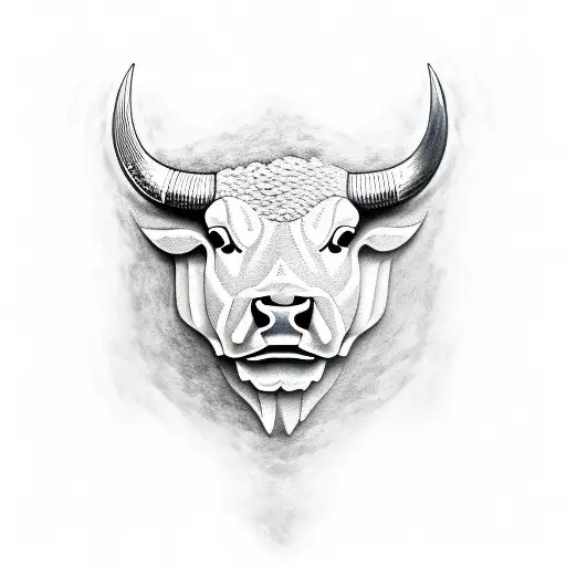 Realistic Bull Head Aggressive