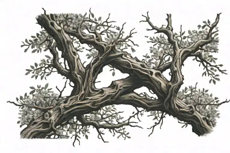 Tree Branches Wrapping Around Me