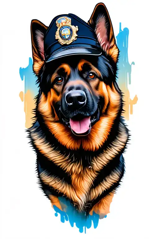 Police K9 Police Handler