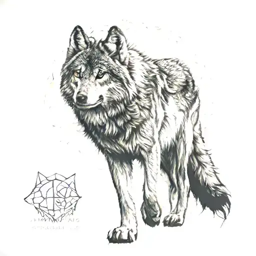 Wolf Standing