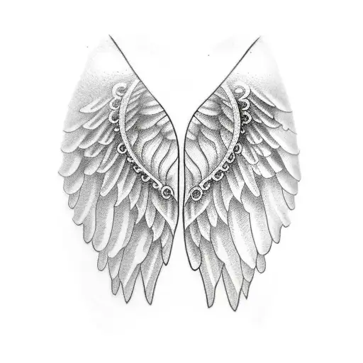 Angel Wing Sleeve Forearm