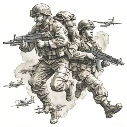 World War 2 Paratroopers