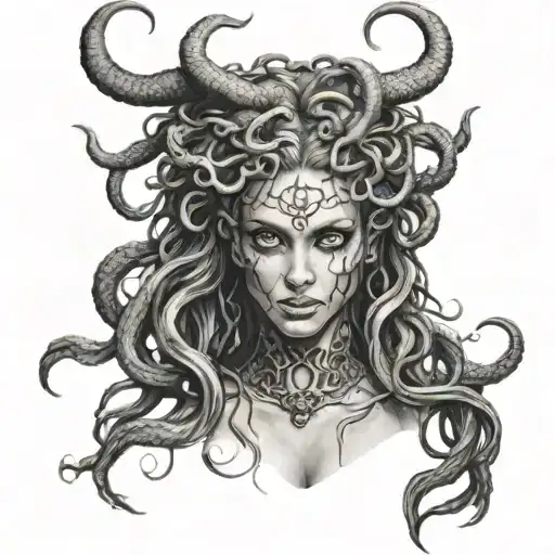 Medusa Demon Girl