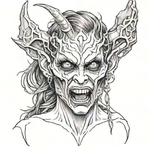 Gorge Demon Girl Face