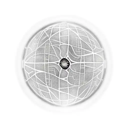 A Globe With Circuitry Patterns Representing Global Connectivity