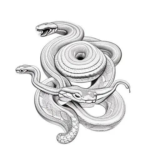 A Baby Foot Print Flowers And Snake