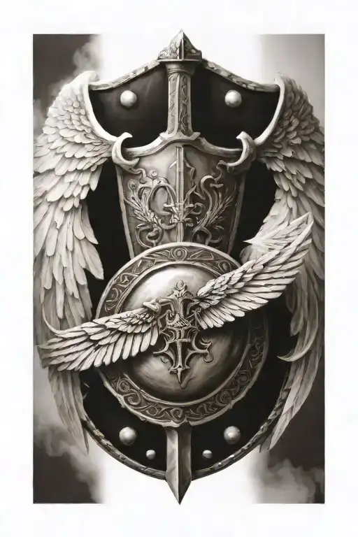 Sword And Shield Cover Wings