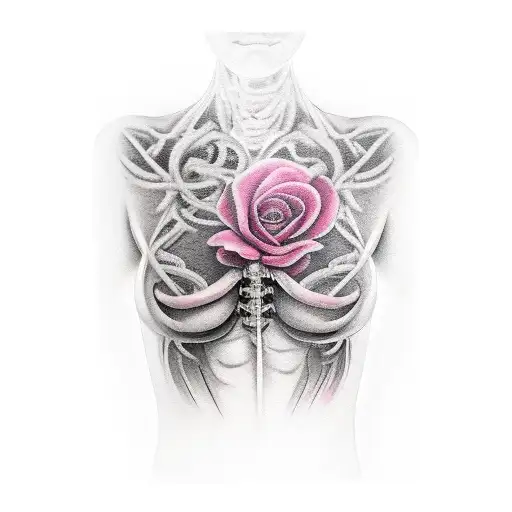 Grey Breast Cancer Ribbion That Turns Pink