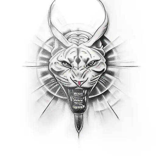 Design A Tattoo Featuring A Car And A Leather Bag