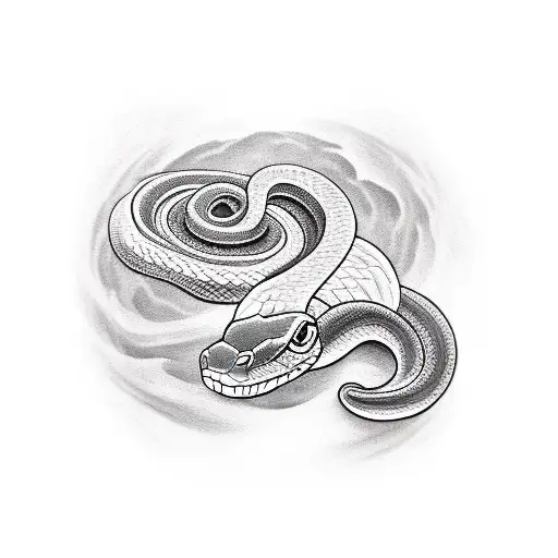 Combine A Photo Camera And A Snake