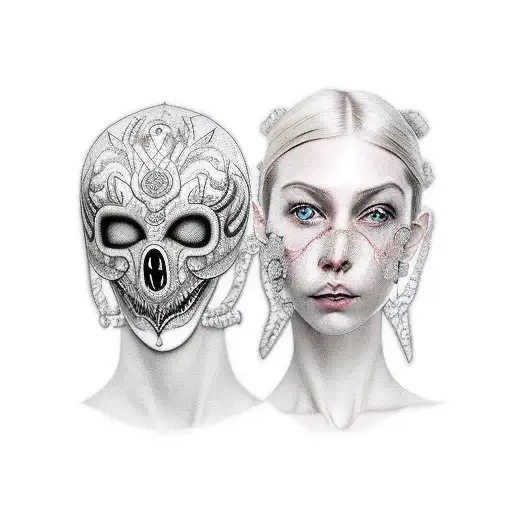 2-3 Masks With Different Emotions