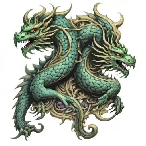 Gemini Twin Dragons