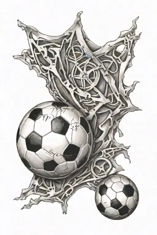 Soccer Ball With Roman Numeral