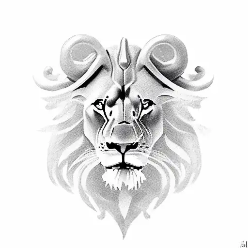 Lion Fighting Taurus Bull