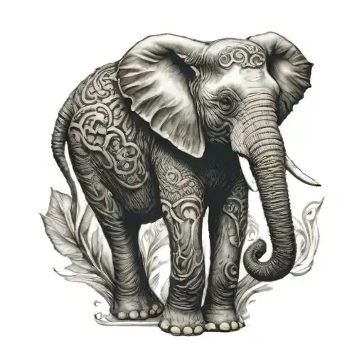 Piece By Piece With Small Elephant