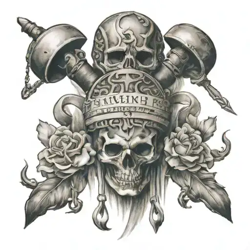 Words Strength And Honor Drawn