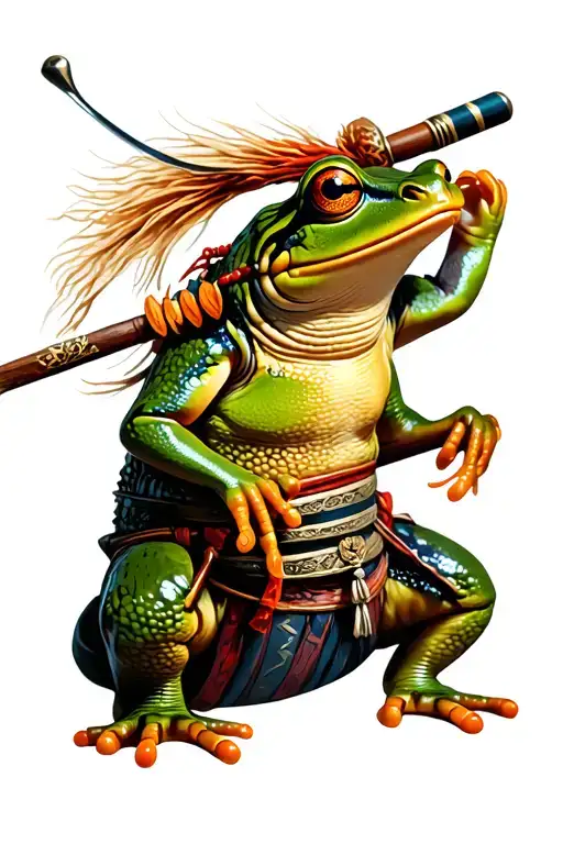 Frog Samurai