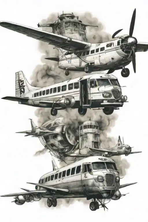 Airplane Bus